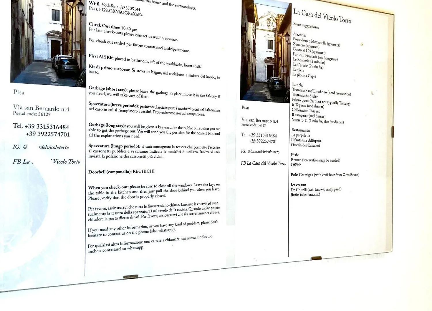 Appartamento Casa Pisa Centro Wi-Fi 0*,  Italia